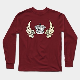 Crown with feathers Long Sleeve T-Shirt